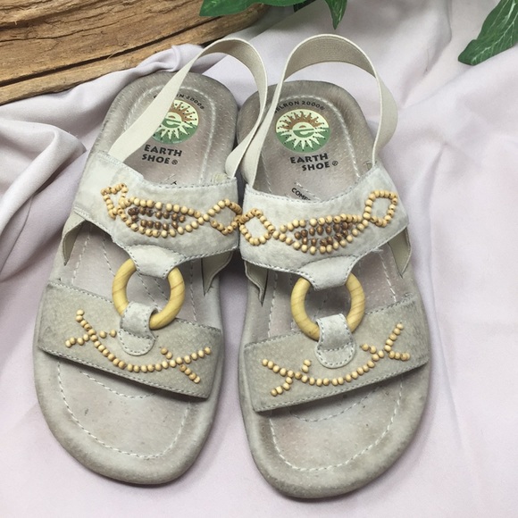 Earth Shoes Sandals Geltron 2000 Sling Back 5 1/2 - Picture 2 of 10